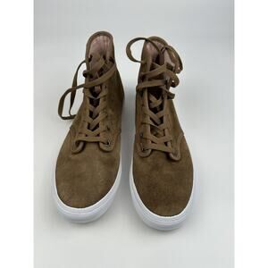 Vans Hi Top Womens Size 10 Brown Casual Dress Shoe